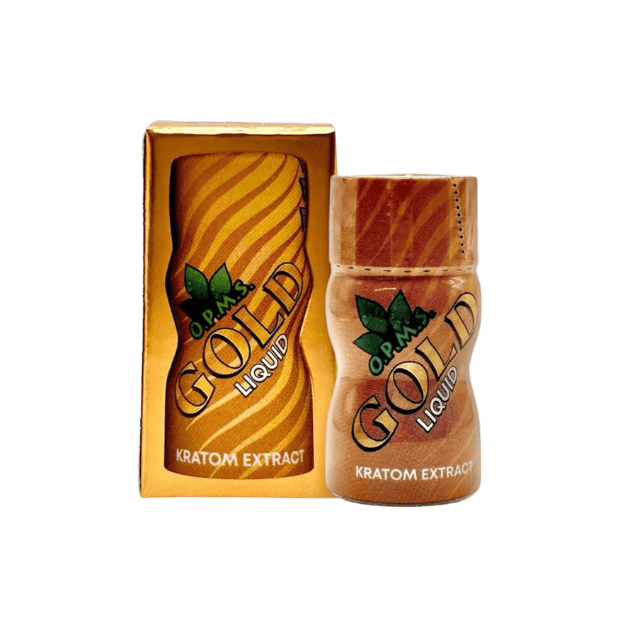 O.P.M.S. KRATOM SHOTS - GOLD