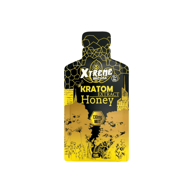 XTREME SPECIOSA KRATOM EXTRACT 15ML MIT POUCH 130MG - HONEY