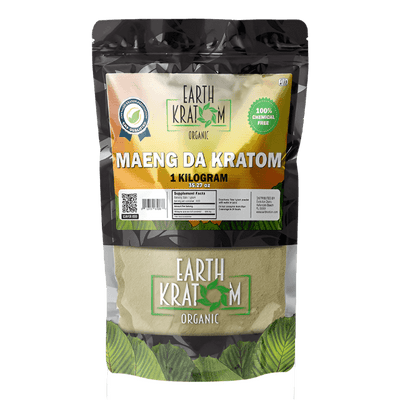 EARTH KRATOM POWDER 1000G / 35.27OZ - MAENG DA GREEN VEIN