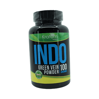 KRATOM KAPS POWDER 100G - INDO GREEN VEIN