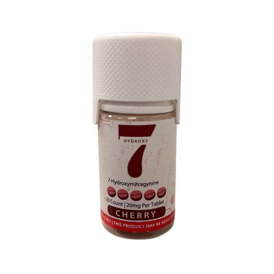 AKA 7-HYDROXYMITRAGYNINE TABLETS 20CT 20MG PER TABLET - CHERRY