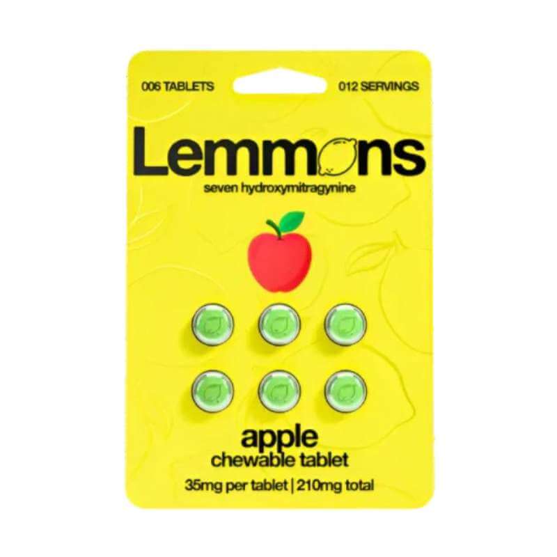 Lemmons 7-Hydroxymitragynine Chewable Tablets 6ct 35mg Per Tablet