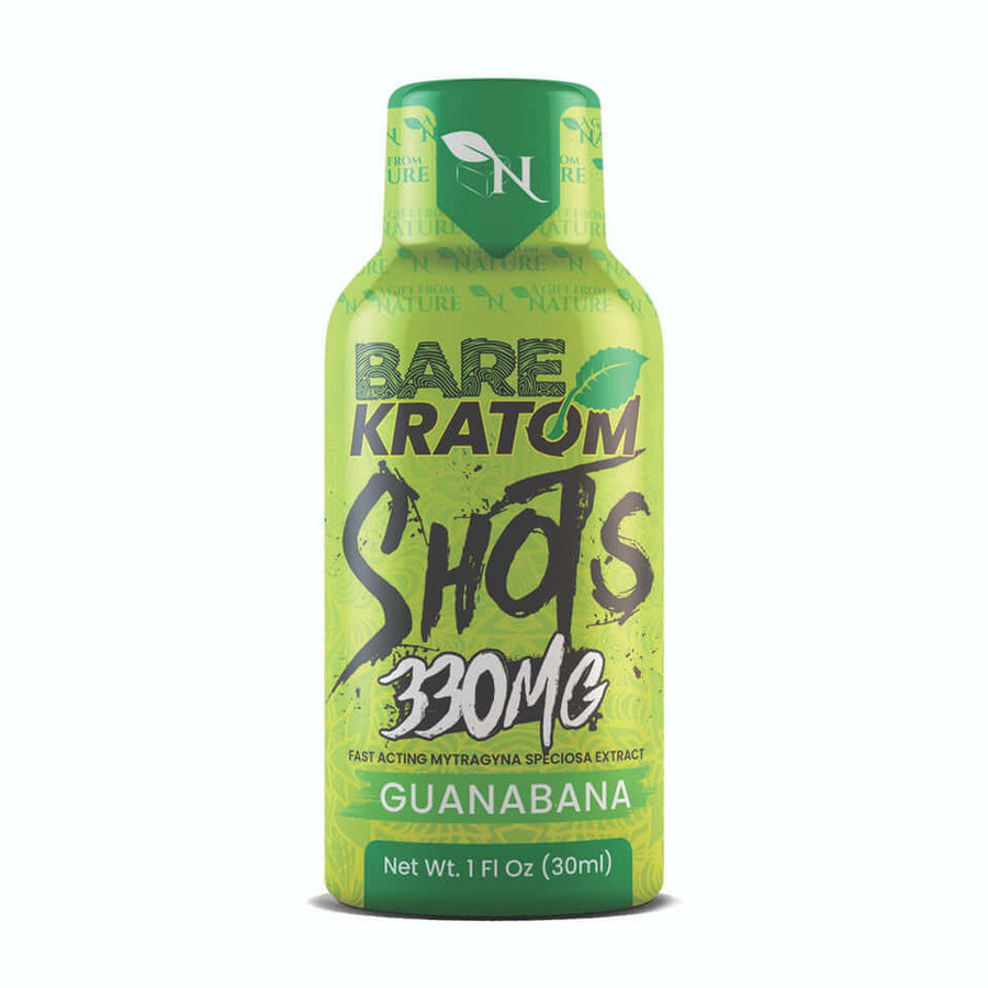 BARE KRATOM SHOTS 30ML 330MG - GUANABANA