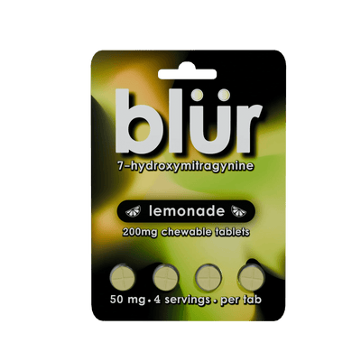 Blur 4ct 7OH Lemonade Tabs 50mg Per Tablet