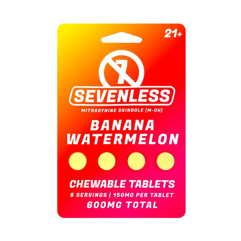 Sevenless Mitragynine Oxindole Tablets 4CT 150MG Per Tablets