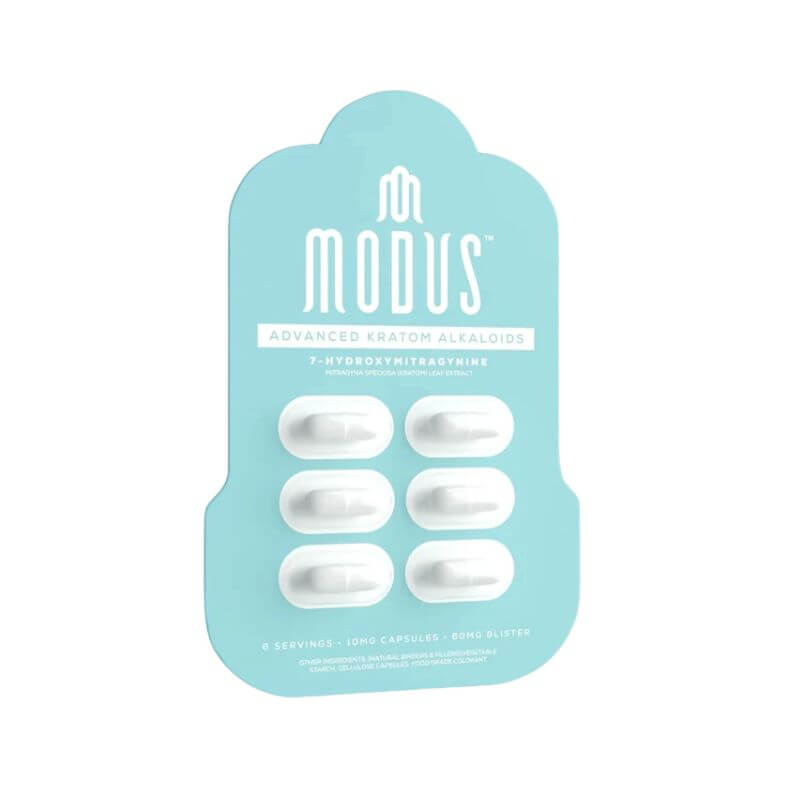 Modus 7-Hydroxymitragynine Caps 6ct 10mg per Capsule