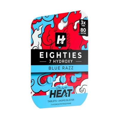 Straight Heat Eighties 7-Hydroxymitragynine Tablets 3ct 80mg Per Tablet