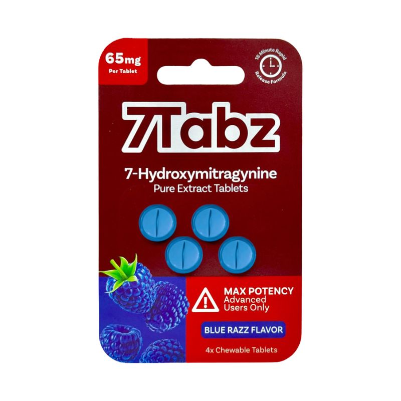 7Tabz 7-Hydroxymitragynine Tablets 4ct 65mg Per Tablet