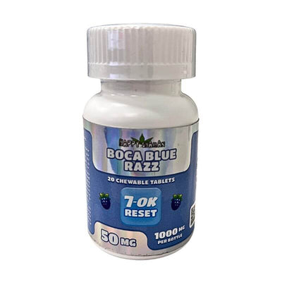 HAPPY SHAMAN 7-OK RESET (SR-17) CHEWABLE TABLETS 20CT 50MG PER TABLET