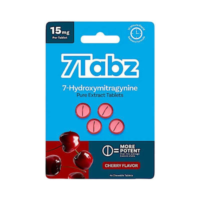 7Tabz 7-Hydroxymitragynine Chewable Tablets 4ct 15mg Per Tablet