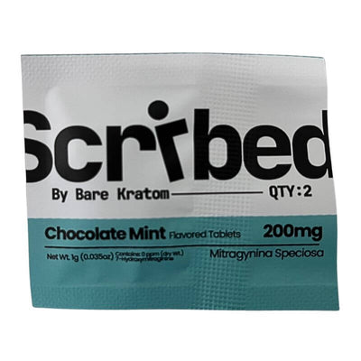 BARE KRATOM SCRIBED KRATOM TABLETS 2CT 100MG PER TABLET
