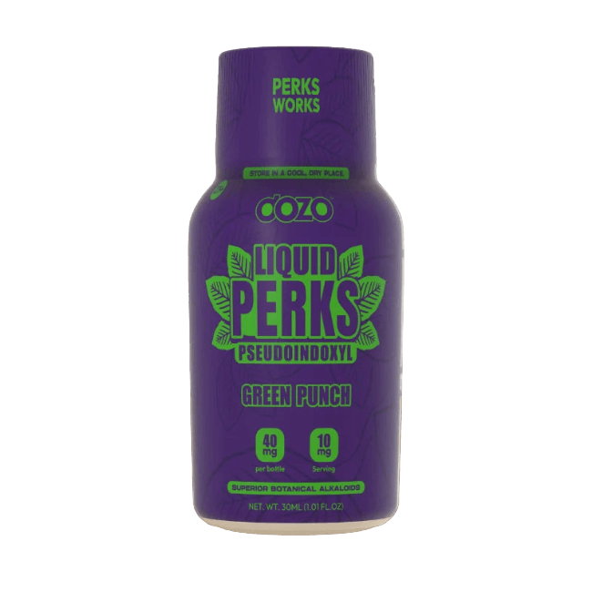 LIQUID PERKS PSEUDOINDOXYL 40MG PER BOTTLE – 10MG PER SERVING