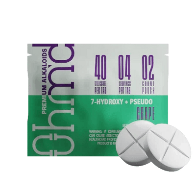 Ohm'd 2ct 7OH Chewable Tabs Grape 40mg per Tablet