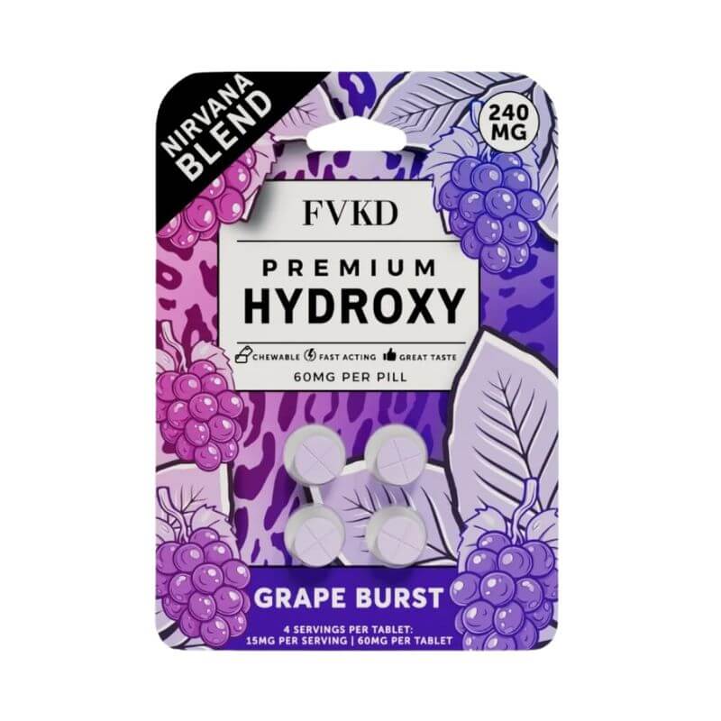 FVKD Seven 4ct 7OH Tabs Grape 60mg Per Tablet
