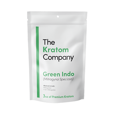 THE KRATOM COMPANY POWDER 3OZ - INDO GREEN VEIN