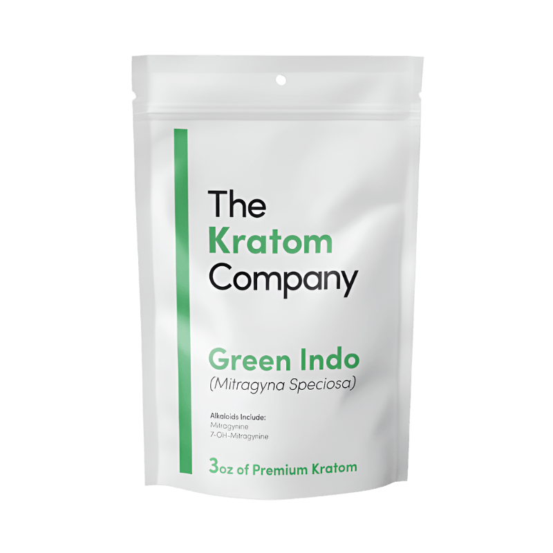 THE KRATOM COMPANY POWDER 3OZ - INDO GREEN VEIN