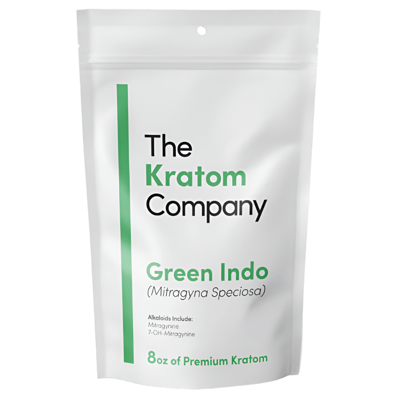 THE KRATOM COMPANY POWDER 8OZ - INDO GREEN VEIN