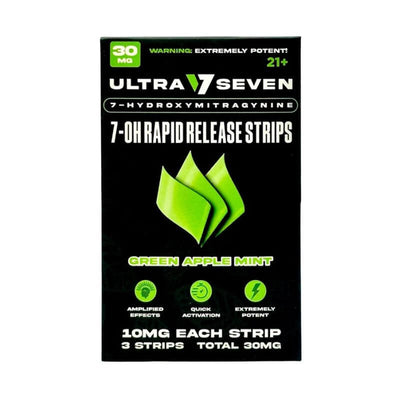 Ultra Seven 7-Hydroxymitragynine Strips 3ct 10mg per Strip