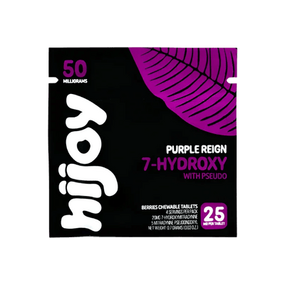 HIJOY 2ct 7OH + Psuedoindoxyl Purple Reign 25mg per Tablet