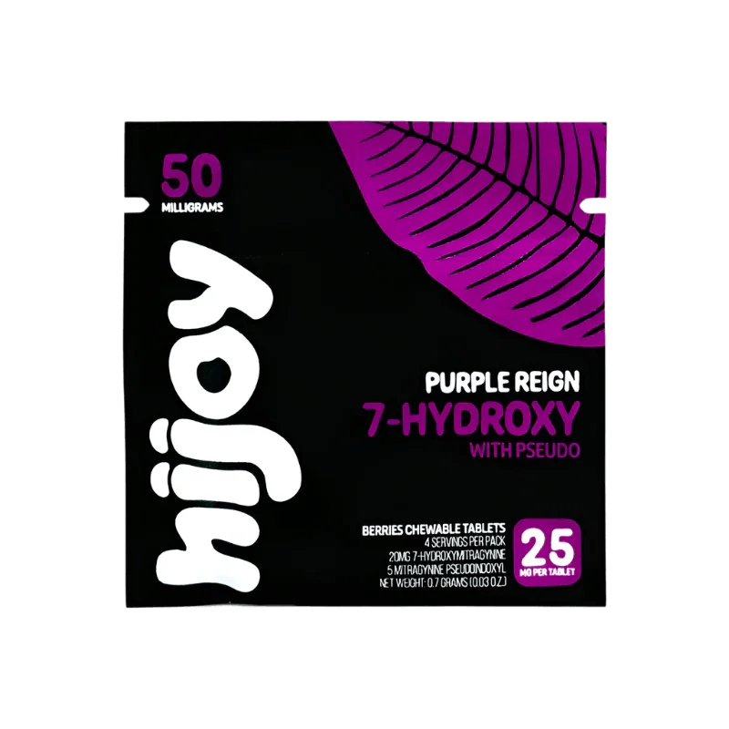 HIJOY 2ct 7OH + Psuedoindoxyl Purple Reign 25mg per Tablet