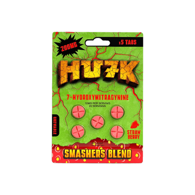 Hu7k 5ct 7OH Tabs Strawberry 40mg Per Tablet