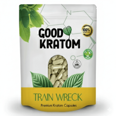 GOOD KRATOM CAPSULES 80CT - TRAINWRECK