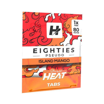 Straight Heat Eighties Pseudo Chewable Tablet 1ct 80mg Per Tablet