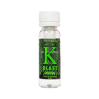 K Blast Kratom Extract Shots 100mg (2fl oz)