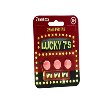 Lucky 7 3ct 7OH Chewable Tabs 25mg per Tablet