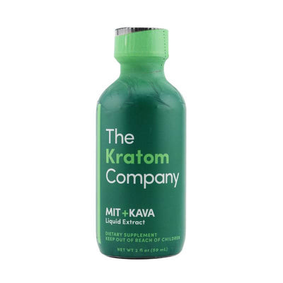 THE KRATOM COMPANY 100MG MIT + 200MG KAVA LIQUID EXTRACT SHOT - 2FL OZ