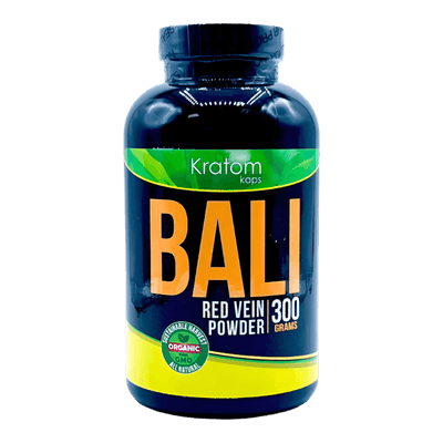 KRATOM KAPS POWDER 300G - BALI RED VEIN