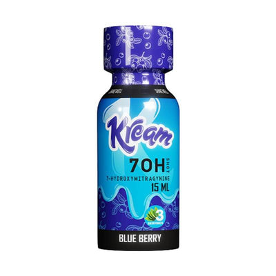 Kream 7-Hydroxymitragynine Liquid 15ml Shot - Blue Berry