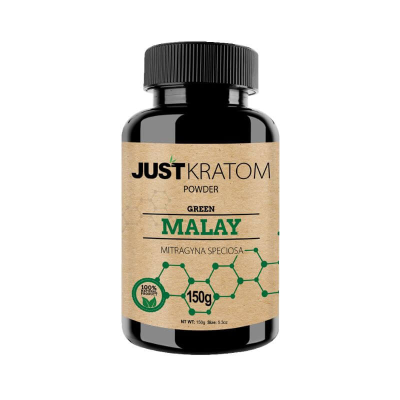 JUST KRATOM POWDER 150 GRAMS - GREEN MALAY