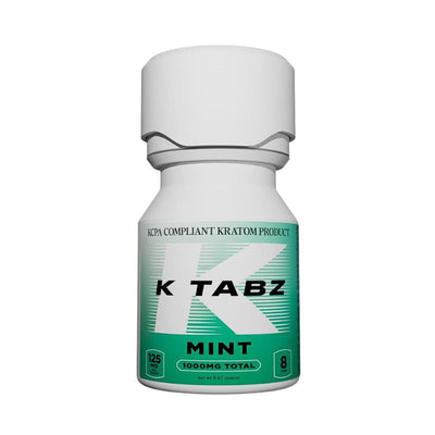 K Tabz Kcpa Compliant Kratom Tablets 8ct 125mg Per Tablet