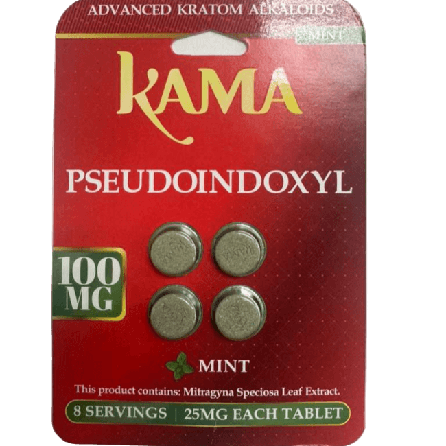 KAMA PSEUDOINDOXYL TABLETS 4CT / 100MG – MINT