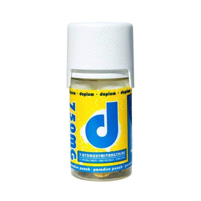 DOPIUM 7-HYDROXYMITRAGYNINE CHEWABLE TABLETS 15CT 50MG PER TABLET