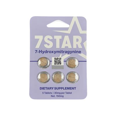 7Star 5ct 7OH Tabs 30mg Per Tablet
