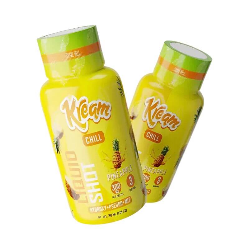 Kream 7-Hydroxy + Pseudo + Mit Chill 300mg Liquid Shot 30ml - Pineapple