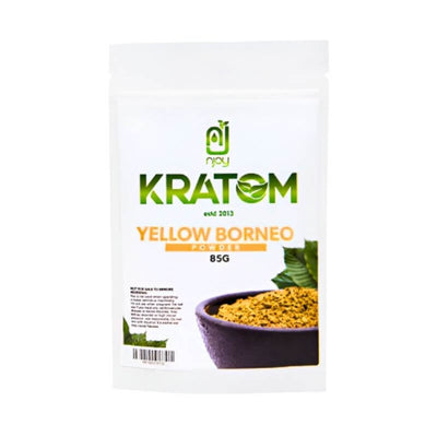 NJOY KRATOM POWDER 100G - BORNEO YELLOW VEIN