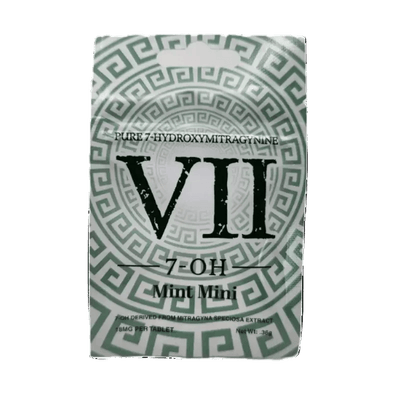 VII 50ct 7OH White Mint Mini Tabs 18mg per Tablet