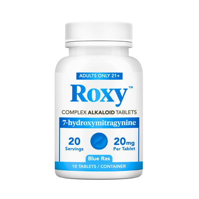Roxy Complex Alkaloids 7-Hydroxymitragynine Tablets 10ct 20mg Per Tablet