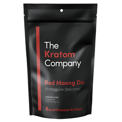 THE KRATOM COMPANY POWDER 8OZ - MAENG DA RED VEIN