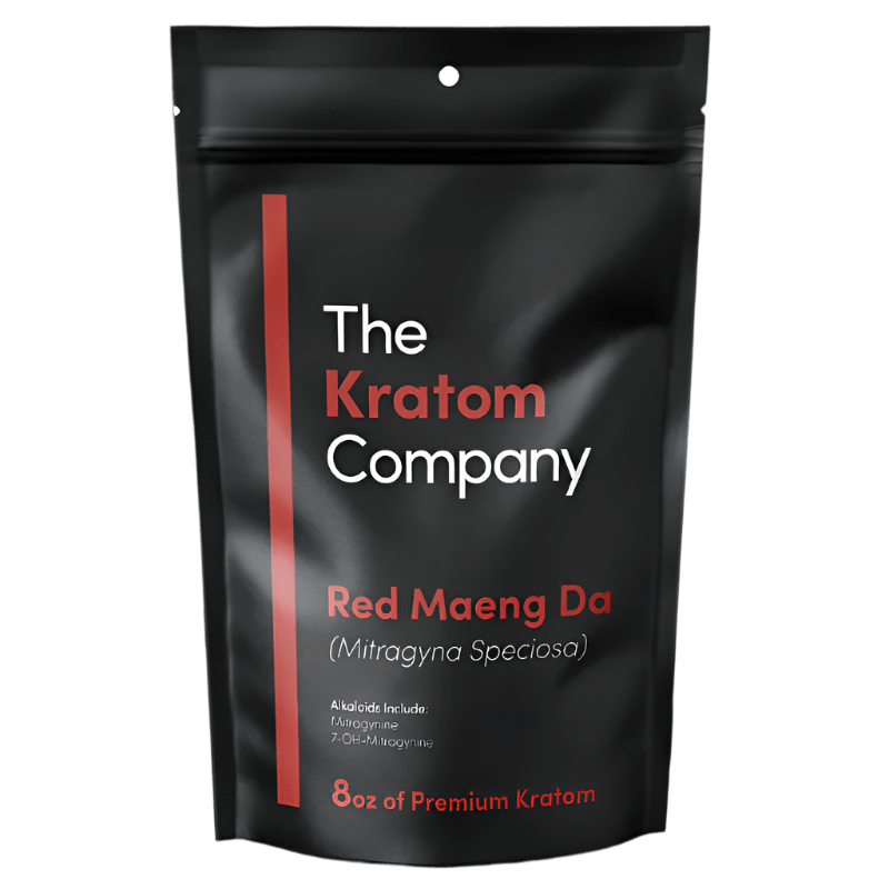 THE KRATOM COMPANY POWDER 8OZ - MAENG DA RED VEIN
