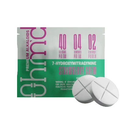 Ohm'd 2ct 7OH Chewable Tabs Strawberry Chew 40mg per Tablet