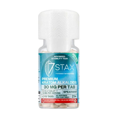 7Stax 7-Hydroxymitragynine Tabs 15ct 30mg Per Tablet