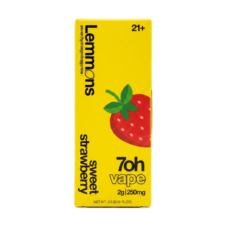 Lemmons 7-Hydroxymitragynine Disposable Vape Pen 2G