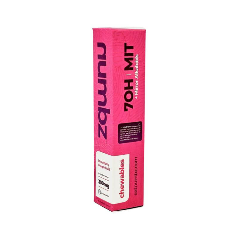Numbz 7-Hydroxymitragynine + MIT Chewable Tablets 20ct 15mg Per Tablet