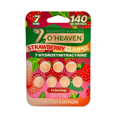 7 O'Heaven 7-Hydroxymitragynine Chewable Tablets 7ct 20mg Per Tablet