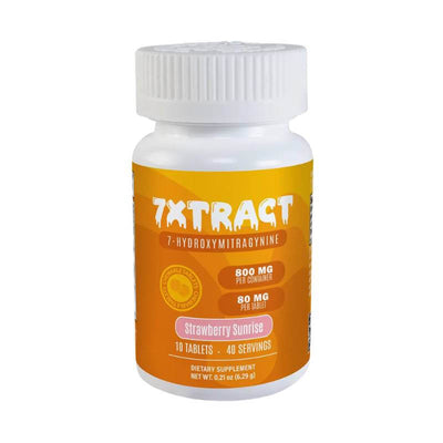 7XTRACT 7-HYDROXYMITRAGYNINE CHEWABLE TABLETS 10CT 80MG PER TABLET