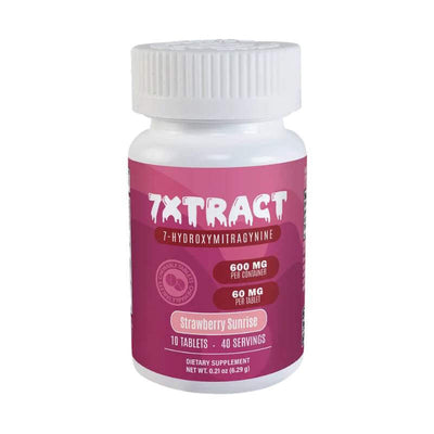 7XTRACT 7-HYDROXYMITRAGYNINE CHEWABLE TABLETS 10CT 60MG PER TABLET